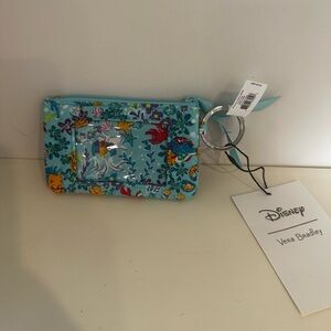 Vera Bradley the Little Mermaid card zipper pouch